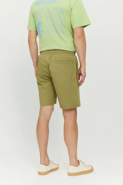 Mazine Mazine Kurze Hose - Chester Shorts - aus Biobaumwolle, Grün (olive green), – Produktbild 4 von 4