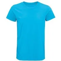 Sol's Sol's Herren T-Shirt Kurzarm Rundhals aus Bio - Baumwolle einzelne Farben bis Größe 5XL, Aqua, – Produktbild 1 von 1