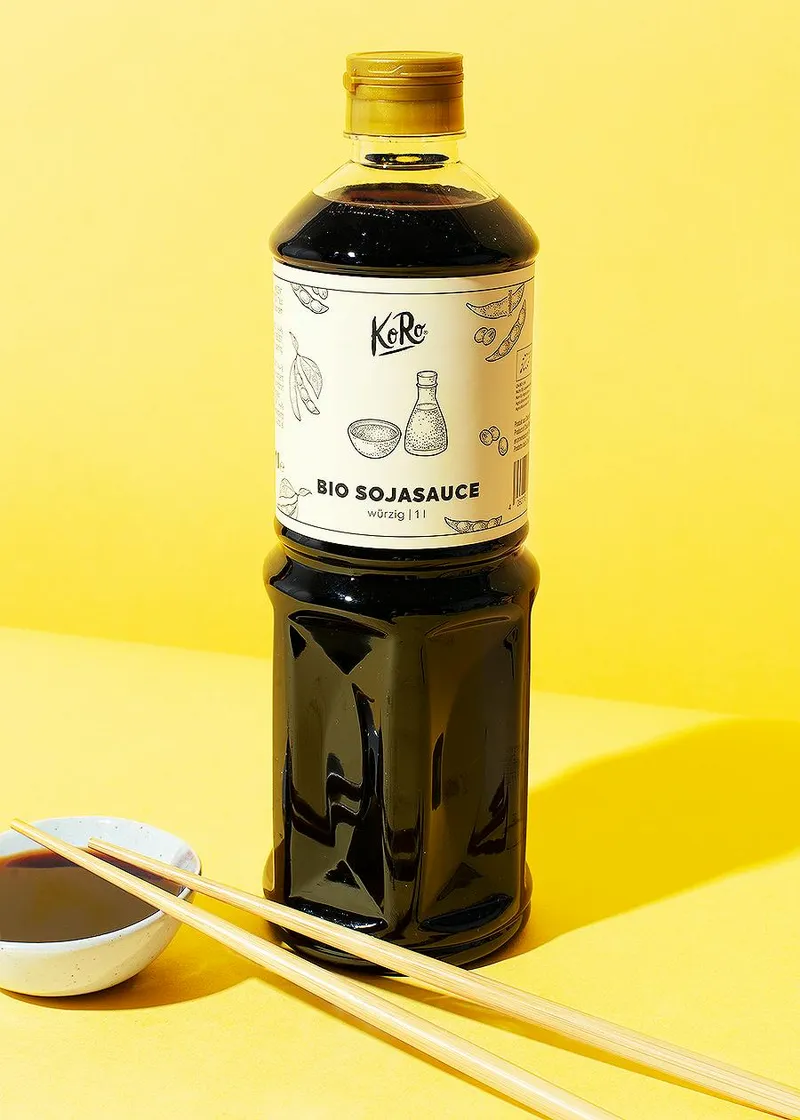 KoRo Bio Sojasauce 1 L – Produktbild 1 von 5