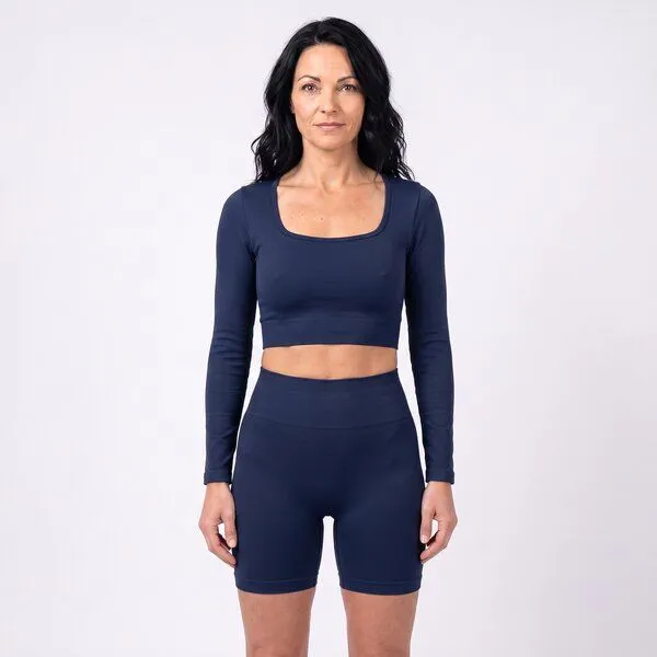 TAO Sportswear TAO Sportswear Active Functional Longsleeve Shirt, Black iris, – Produktbild 1 von 3