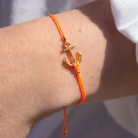 Bow & Hummingbird Bow & Hummingbird Armband auf Karte - Anker - Meer-Erinnerungen – Produktbild 1 von 1
