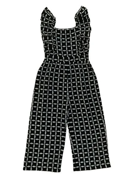 PETER JO PETER JO Overall Carmen Tile, Schwarz, – Produktbild 1 von 3