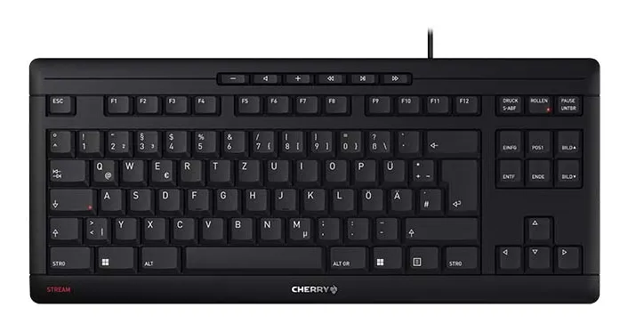 Cherry Cherry STREAM KEYBOARD TKL | jk-8600de-2 | Tastatur - USB – Produktbild 2 von 2