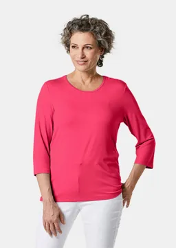 Goldner Trageangenehmes Viskoseshirt mit Elasthan - pink von Goldner Fashion – Produktbild 1 von 1