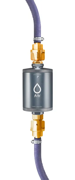 Alb Filter Alb Filter Travel Nano Trinkwasserfilter Keimsperre für den Festeinbau mit Geka Anschluss Titan – Produktbild 1 von 1