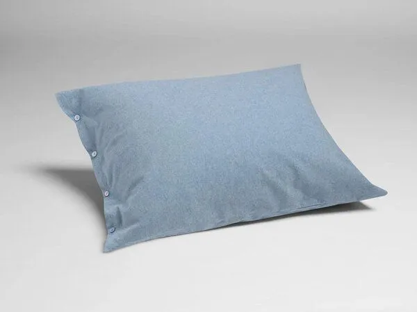 Yumeko Yumeko Kissenbezug aus Velvet Flanell, Light blue, – Produktbild 3 von 4