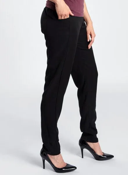 LASALINA LASALINA Legere Hose - TENCEL, Schwarz, – Produktbild 1 von 4
