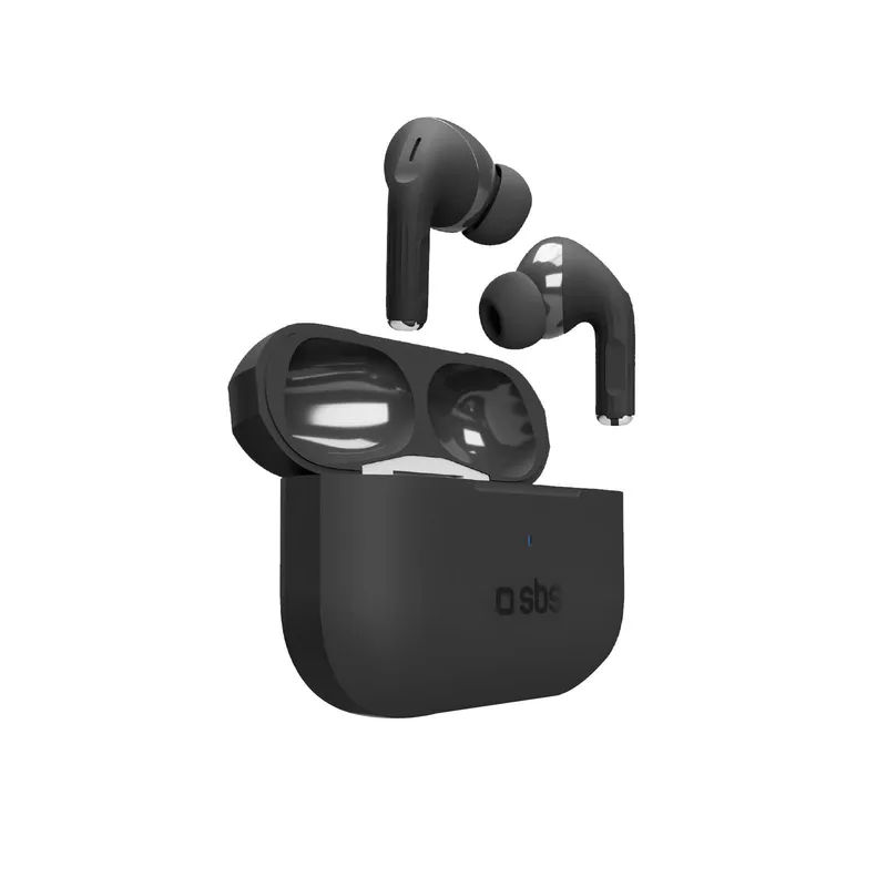 SBS SBS Für kabellose Aufladung geeignete TSW-Ohrhörer, schwarz In-Ear Kopfhörer – Produktbild 1 von 1
