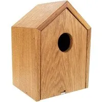 ReineNatur ReineNatur Nistkasten – Eiche – geölt – Größe: B: 14,5 cm x H: 20 cm x T: 11,5 cm – Produktbild 1 von 1