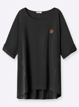sheego Longshirt schwarz – Produktbild 1 von 1