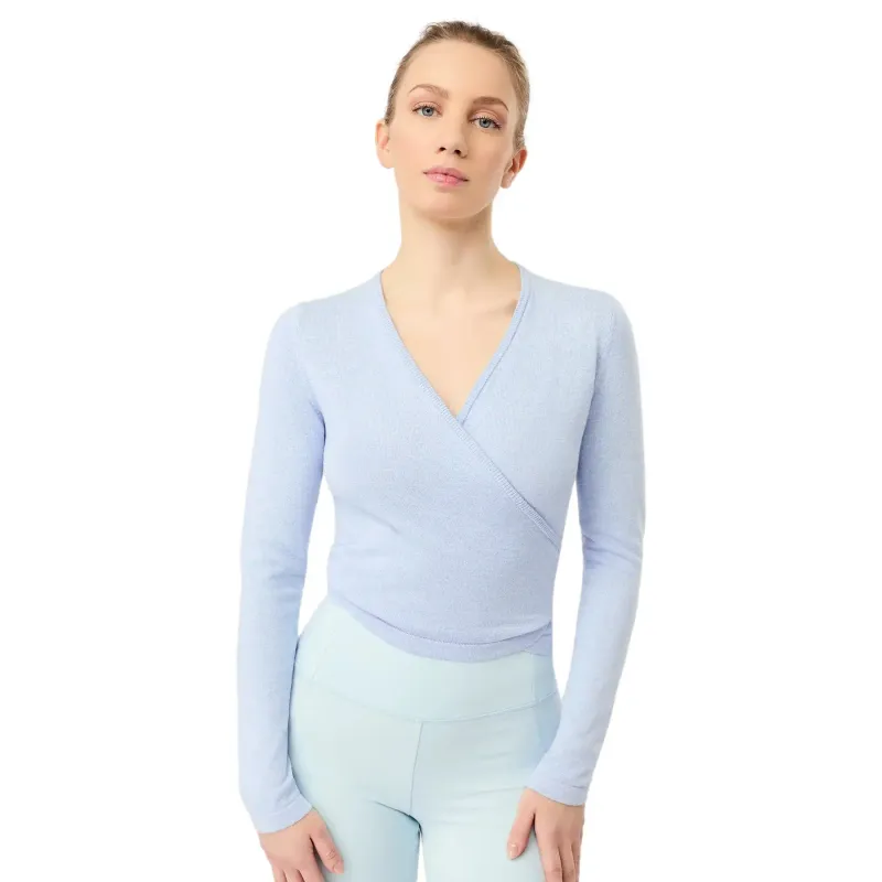 mandala Strick-Wickeljacke Damen Mandala Wrap, Bleu, – Produktbild 1 von 1