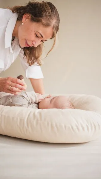 hogi family hogi family hogi organic Baby Nest 'sand natur' – Produktbild 4 von 4