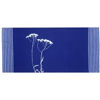 Hirschkind Hirschkind Bio & Fair-Trade-Geschirrtuch "Schafgarbe" blau – Produktbild 1 von 1