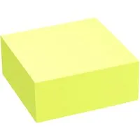 Memo memo Haftnotizen 320 Blatt 75 x 75 mm, intensivgelb, FSC-zertifiziert – Produktbild 1 von 1