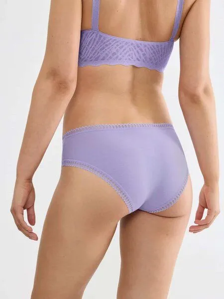 Sloggi Sloggi 3er Pack GO Crush Hipster Slip Bio-Baumwolle, Lilac - light combination, – Produktbild 3 von 4