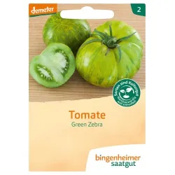 Bingenheimer Saatgut Fleischtomaten Green Zebra (Auslaufartikel) – Produktbild 1 von 1