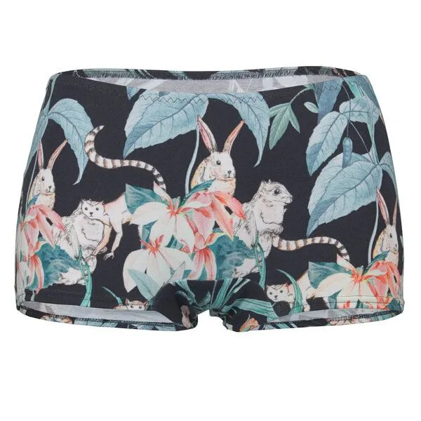 Frija Omina Frija Omina Bio-Panty Erna Muster, Jungle (blau), – Produktbild 1 von 2