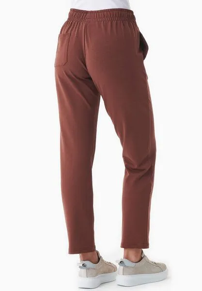 ORGANICATION ORGANICATION PARRLA | Leichte Sweathose aus Bio-Baumwolle, Coffee brown, – Produktbild 4 von 4