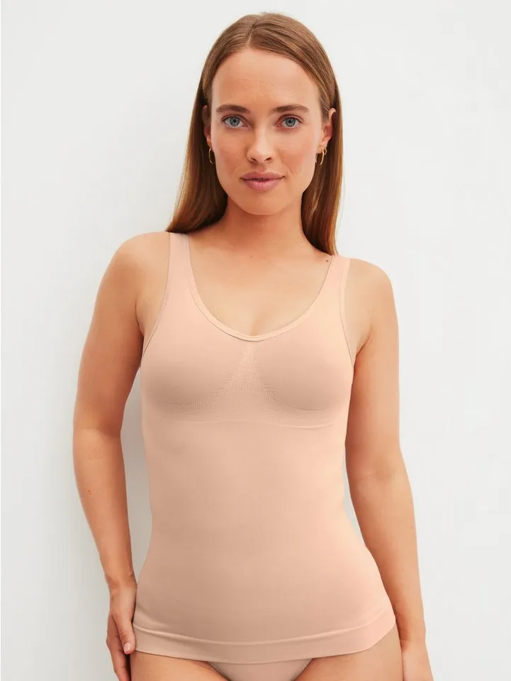 CALIDA CALIDA Tanktop Seamless Shape leichter Shape-Effekt, Single-Jersey Qualität, Rosa, – Produktbild 3 von 5