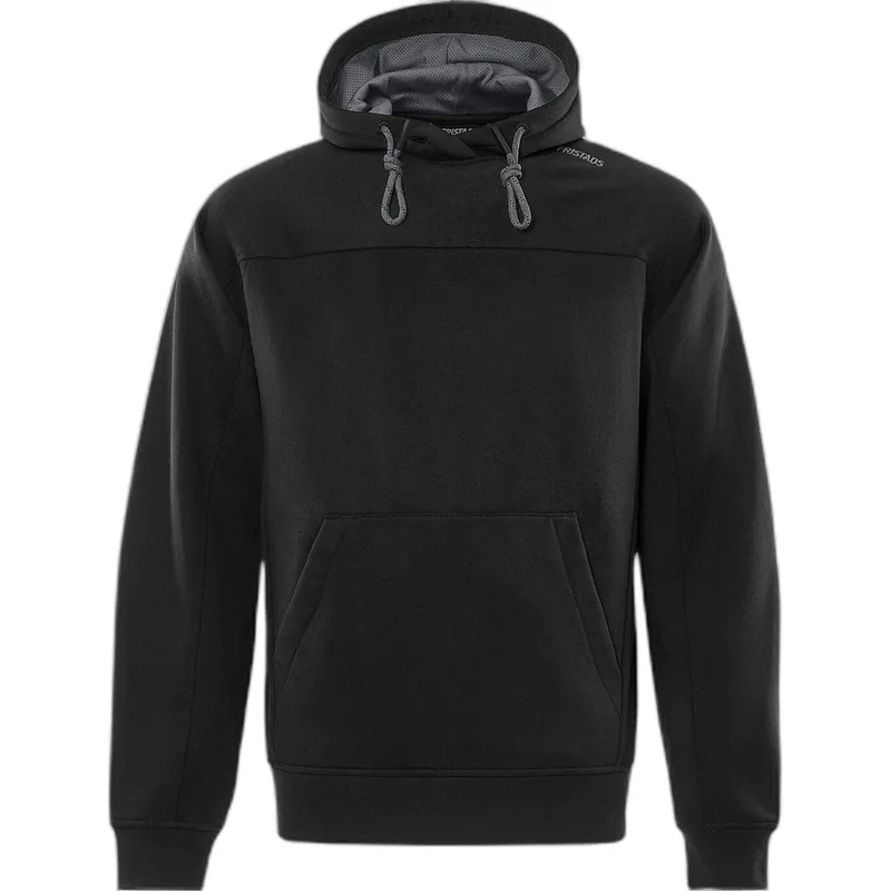 Fristads Kapuzenjacke Fristads 7551 GSM, Schwarz, – Produktbild 2 von 2