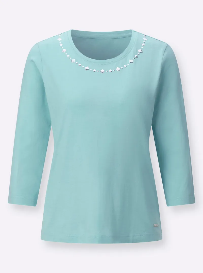 Witt Rundhalsshirt mint, Mint, – Produktbild 1 von 2