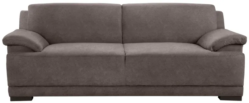 Home affaire 3-Sitzer Telos mit Boxspring-Federung für hohen Sitzkomfort, mit Boxspring-Federung, Grau, – Produktbild 2 von 5