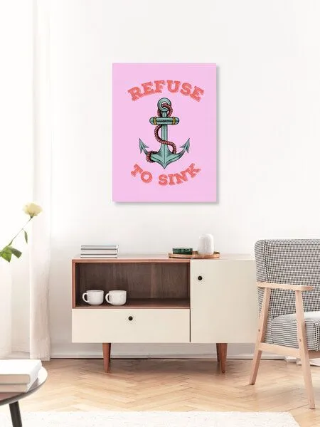 Photocircle Photocircle Poster / Leinwandbild - Refuse to sink – Produktbild 3 von 4