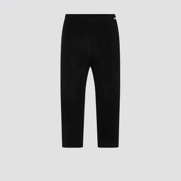 comazo|earth comazo|earth Fairtrade Basic Caprihose | GOTS zertifiziert, Schwarz, – Produktbild 4 von 4
