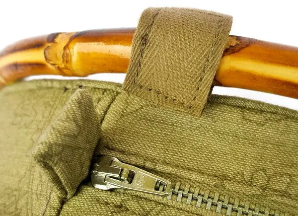 körber mode körber mode Bambus-Tasche in natürlichem Farbton, zum umhängen – Produktbild 2 von 2