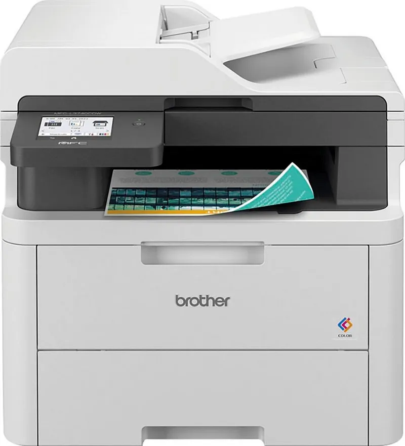 Brother Brother Farblaser-Multifunktionsdrucker MFC-L3740CDWE, Weiß, – Produktbild 7 von 8