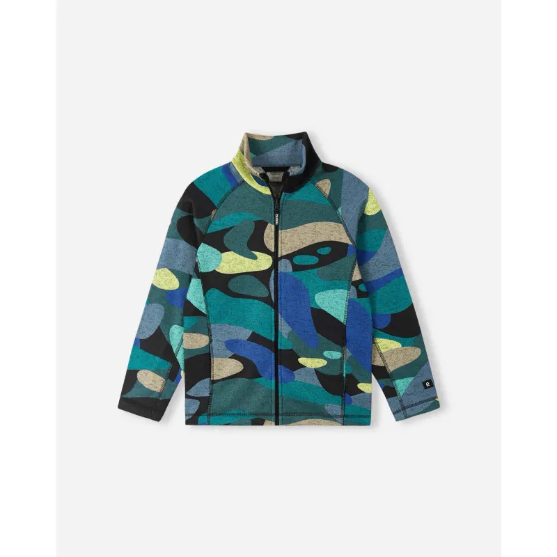 REIMA Fleece mit Reißverschluss Kind Reima Niksini, Bleu, – Produktbild 1 von 1
