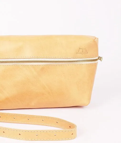 monday market monday market Bauchtasche Lucas aus Leder, Hellbraun, – Produktbild 2 von 2