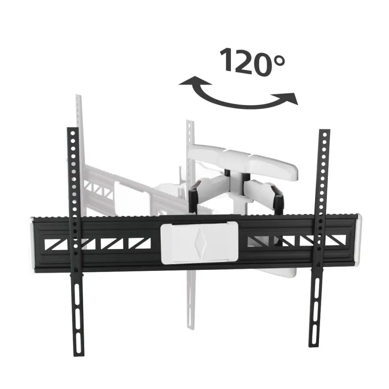 Hama Hama TV-Wandhalterung, schwenkbar, neigbar, ausziehbar, 229 cm (90") bis 75 kg – Produktbild 3 von 6