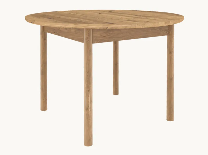 allnatura Tisch "Rota" | ohne Auszug | Ø 120 cm, Kernbuche, – Produktbild 1 von 2
