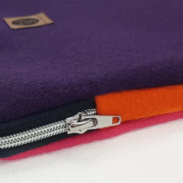 Bridge&Tunnel Bridge&Tunnel Laptopsleeve Wollfilz, Lila, – Produktbild 4 von 4