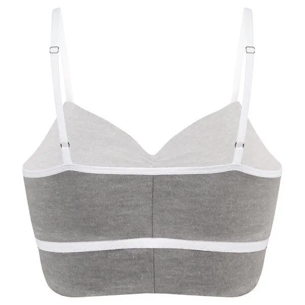 Frija Omina Frija Omina Bio Bustier Yoga, Grau meliert (grau), – Produktbild 2 von 3