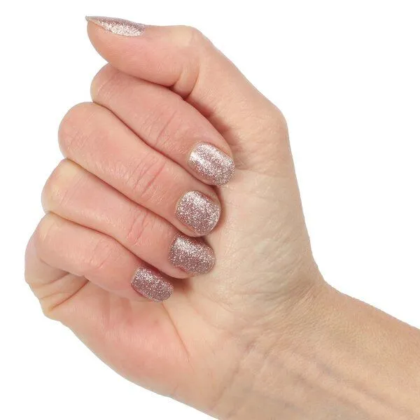 Vargu Vargu LAUED vegane Nagelfolien solid glitter, Sparkling candy, – Produktbild 2 von 4