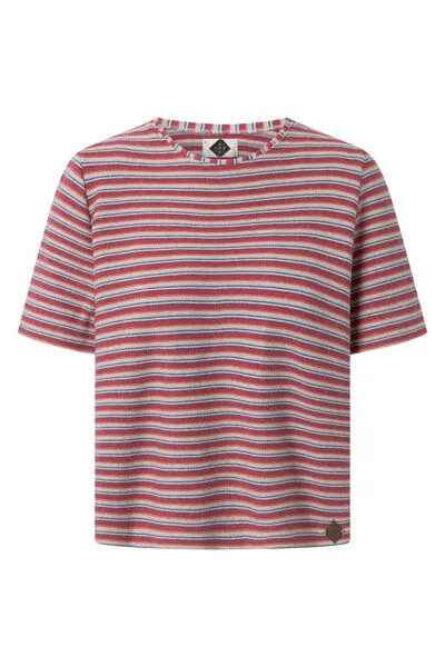 Stapf Damen Shirt Elisa, Watermelon rauchblau offwhite, – Produktbild 1 von 4
