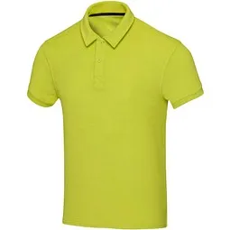 Elevate NXT Akoya Poloshirt aus GRS-recyceltem Frottee Unisex, limone, XS – Produktbild 1 von 1