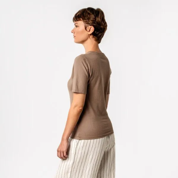 Living Crafts Living Crafts T-Shirt - TABERA, Affogato (braun), – Produktbild 2 von 4