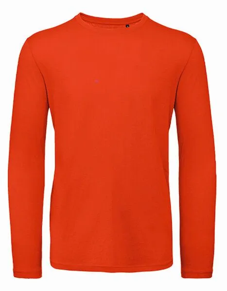 B&C Collection B&C Collection Inspire Langarm T-Shirt Herren, Rot, – Produktbild 2 von 3
