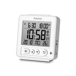 Hama Hama Digitaler Funkwecker "Rhodos", LCD – Produktbild 1 von 1