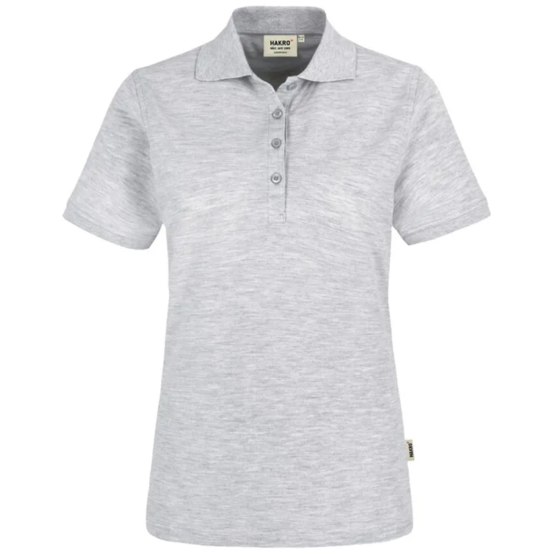 HAKRO HAKRO Poloshirt Classic Damen #110 Gr. XS ash-meliert – Produktbild 1 von 1