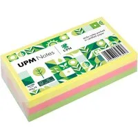 UPM UPM Super Sticky Haftnotizen "Brillantmix" 125 x 75 mm, 3 Blöcke, farbig sortiert – Produktbild 1 von 1