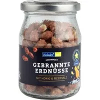 bioladen Gebrannte Erdnüsse mit Honig & Salz EINWEG Pfand 0,15 € – Produktbild 1 von 1