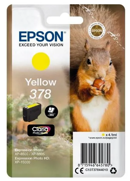 Epson Epson Tintenpatrone 378 gelb – Produktbild 2 von 2