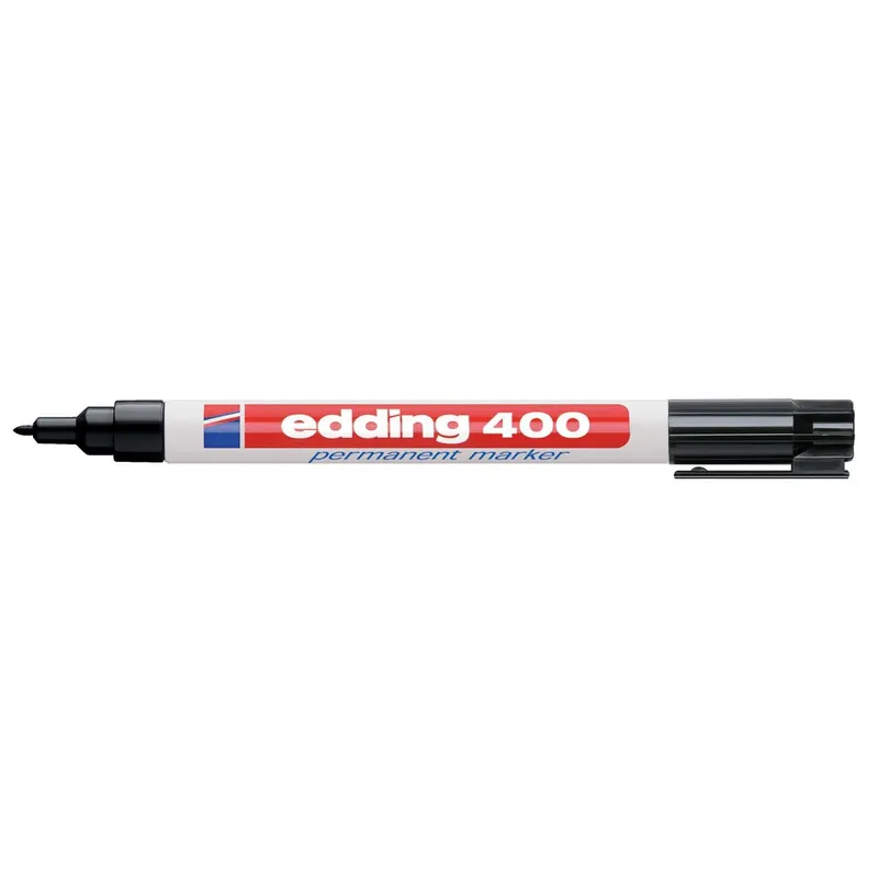 Edding Edding Permanentmarker "400" schwarz – Produktbild 4 von 8