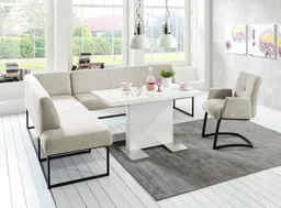 exxpo - sofa fashion Eckbank Affogato, hoher Sitzkomfort, bequem, Frei im Raum stellbar – Produktbild 1 von 1