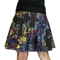liebewicht liebewicht weiter Rock aus Bio Jersey für Damen, Bunt, – Produktbild 2 von 6