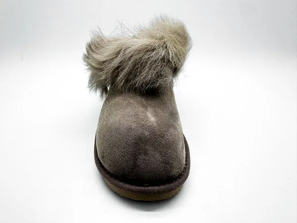 thies thies 1856 ® Bad Hair Day Stiefel aus Schaffell, Elephant grey, – Produktbild 4 von 4